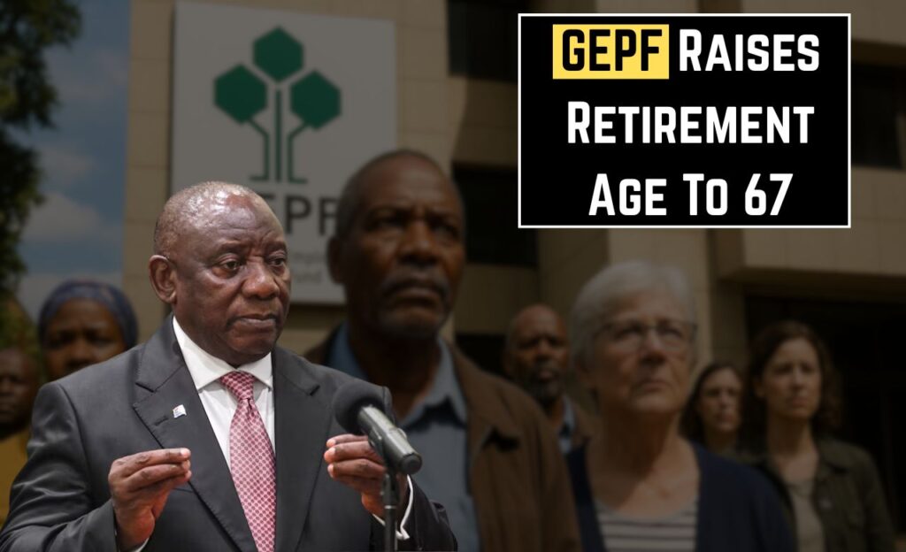 GEPF Raises Retirement Age To 67