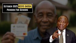 Senior Citizens Set to Collect R2,315 SASSA Pension Grant in October 2025