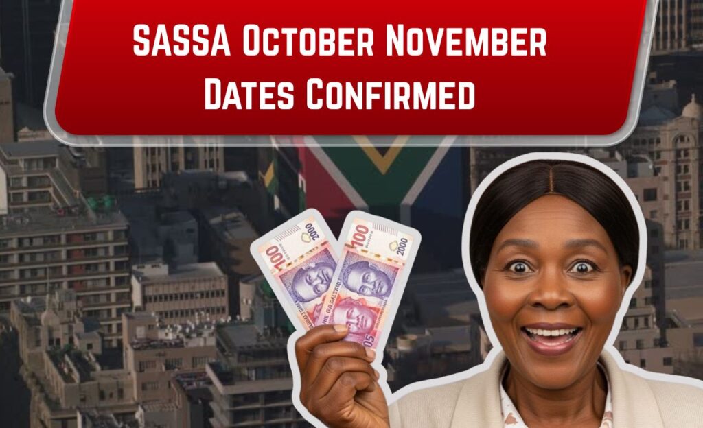 SASSA October & November Grants