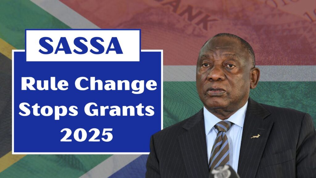 SASSA Rule Change 2025