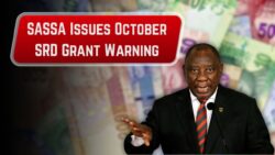 Don’t Risk Losing Your SRD Grant — SASSA’s October 2025 Warning for Beneficiaries