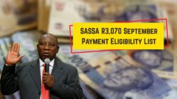 October 2025 SASSA Payments R3,070 Latest Eligibility List – Who Is Eligible
