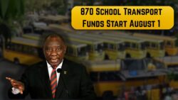 R870 School Transport Funds Start October 1 2025 – Who Is Eligible and When You’ll Be Paid