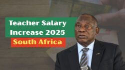 Teacher Compensation Increase 2025 in South Africa – New Teacher Pay Structure
