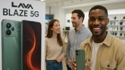 Lava Blaze 5G Debuts in SA Market – Cheapest 5G Phone Under R4,000!