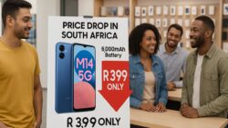 Samsung M14 5G Price Drop in South Africa – 6,000mAh Battery for R3,999 Only